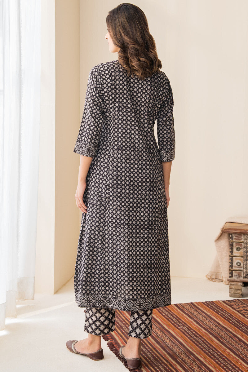 Sehra Noor Bagru Kurta