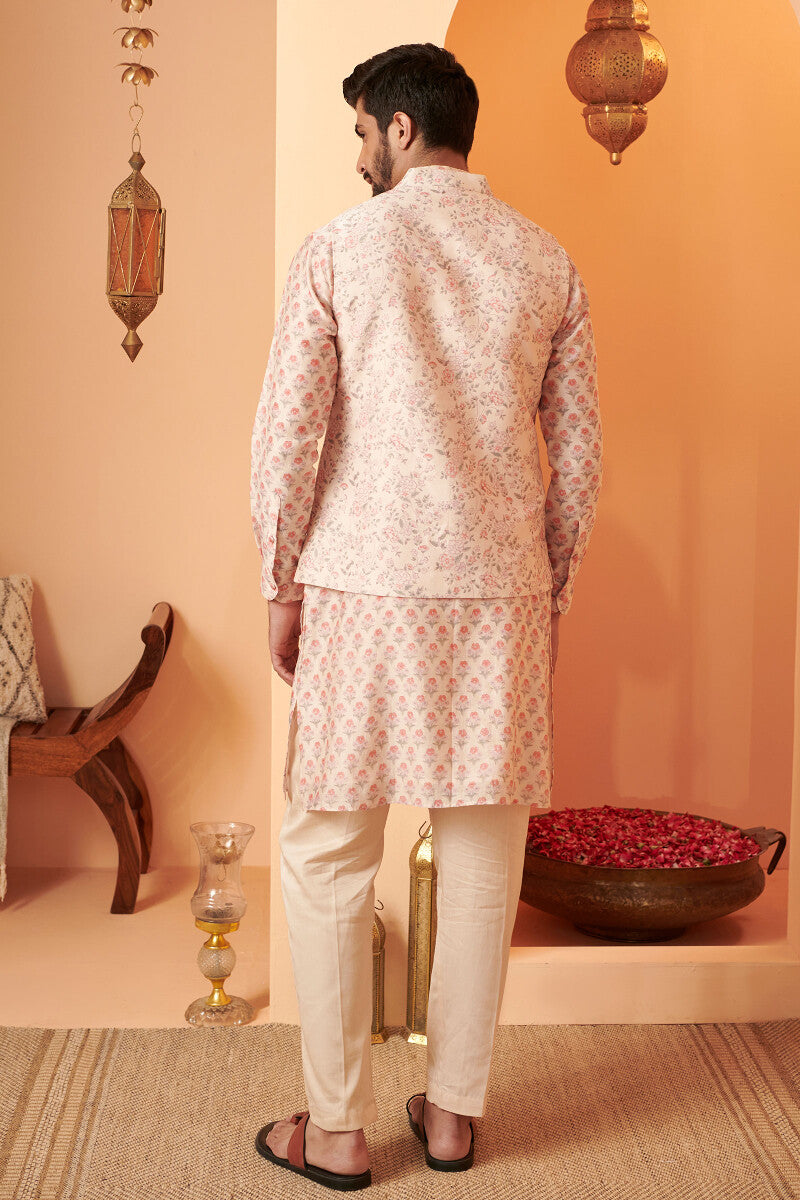 Shirin Zafar Chanderi Nehru Jacket