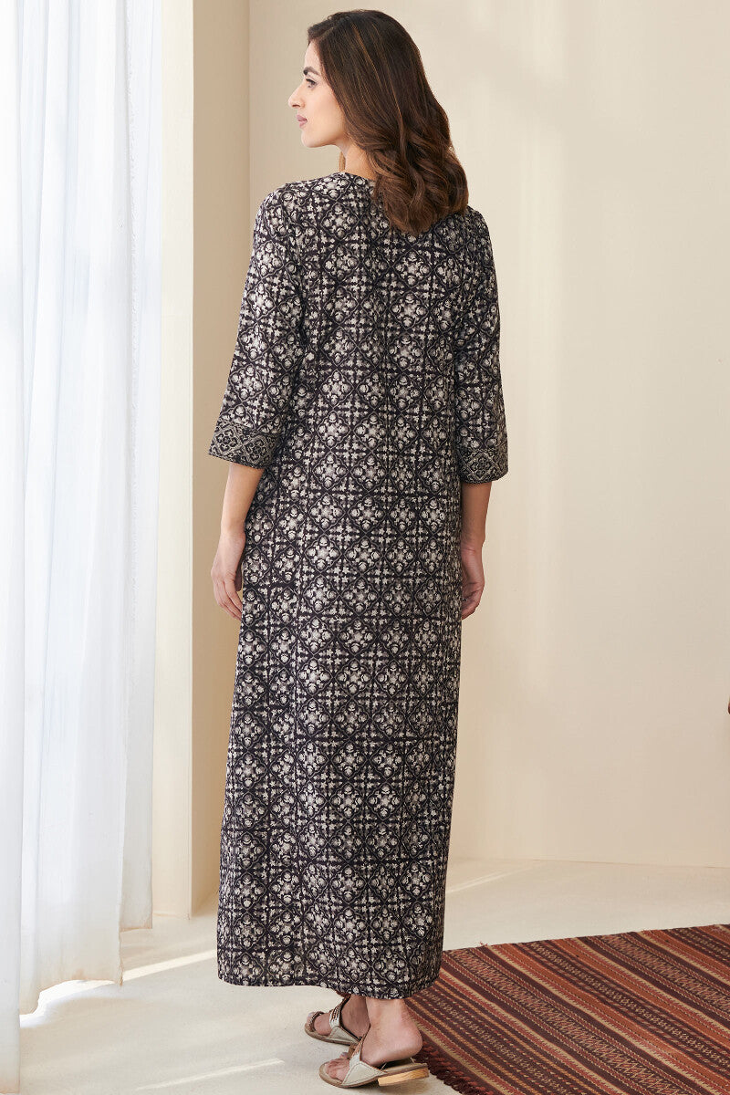 Sehra Maira Bagru Kaftan