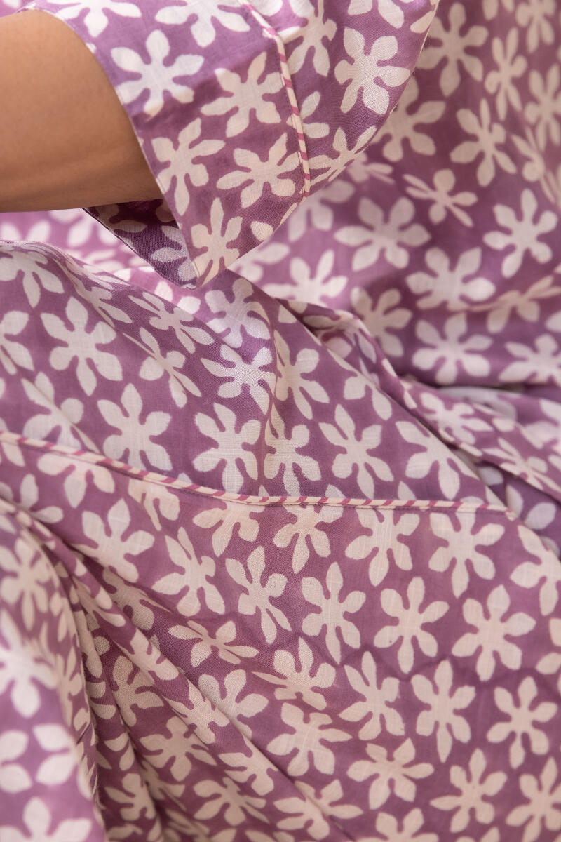 Roza Heer Sanganeri Loungewear Set