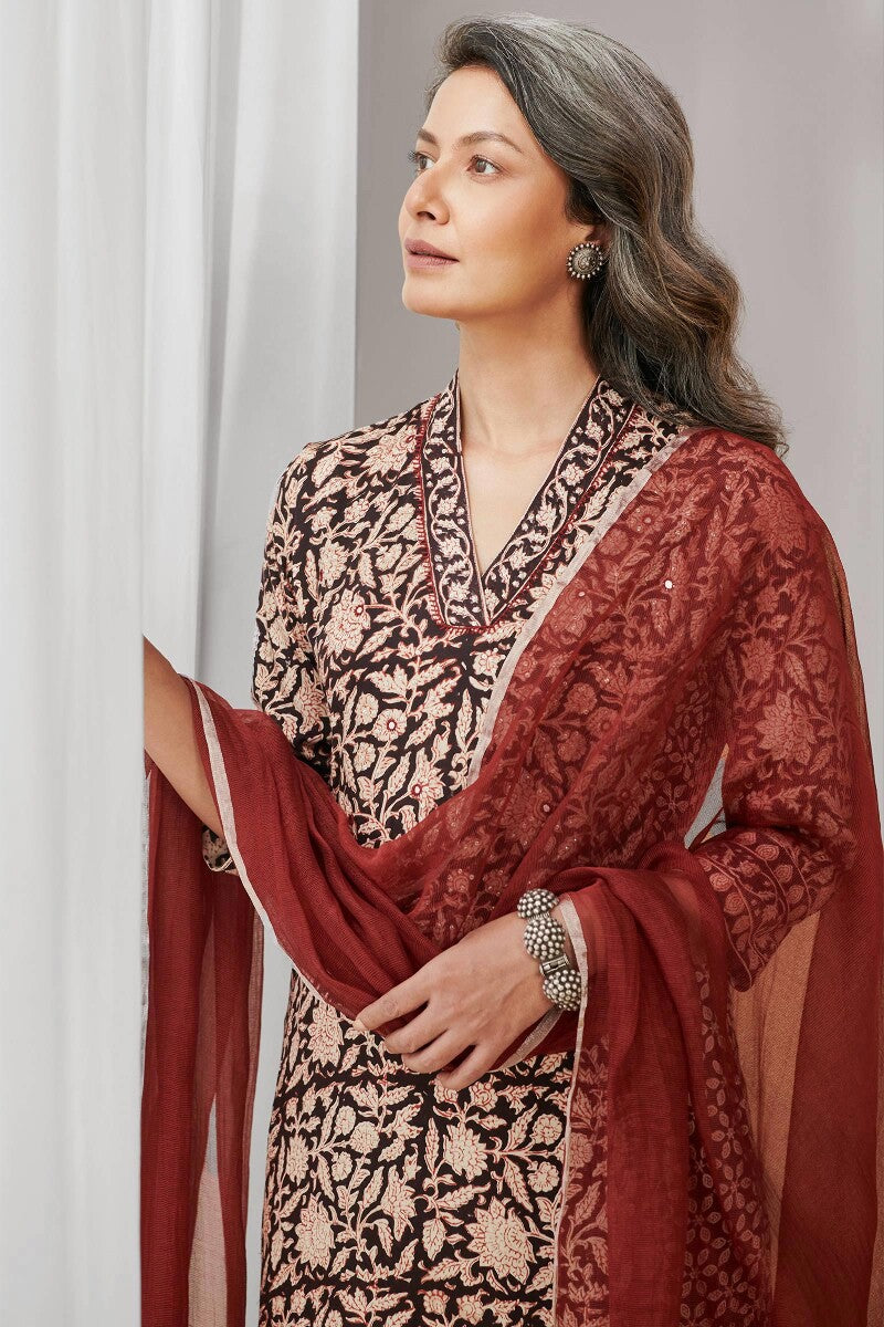 Sehra Jia Bagru Kurta