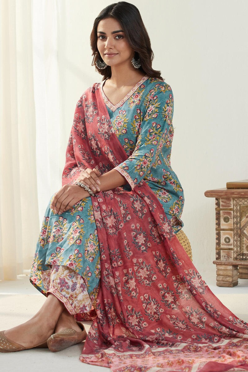 Nasrine Farnaz Sanganeri Modal Kurta