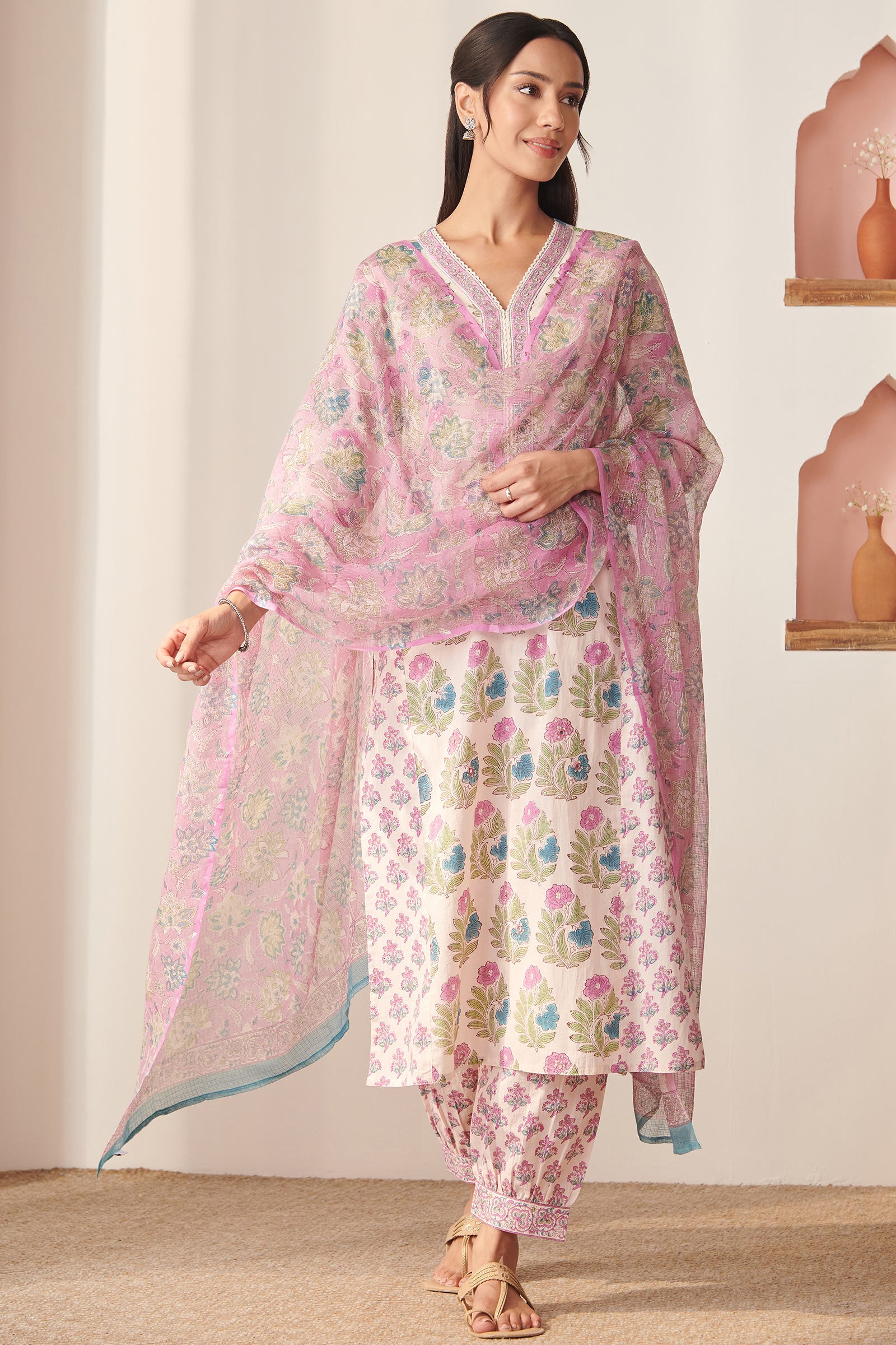 Gulbarg Fareena Sanganeri Kurta