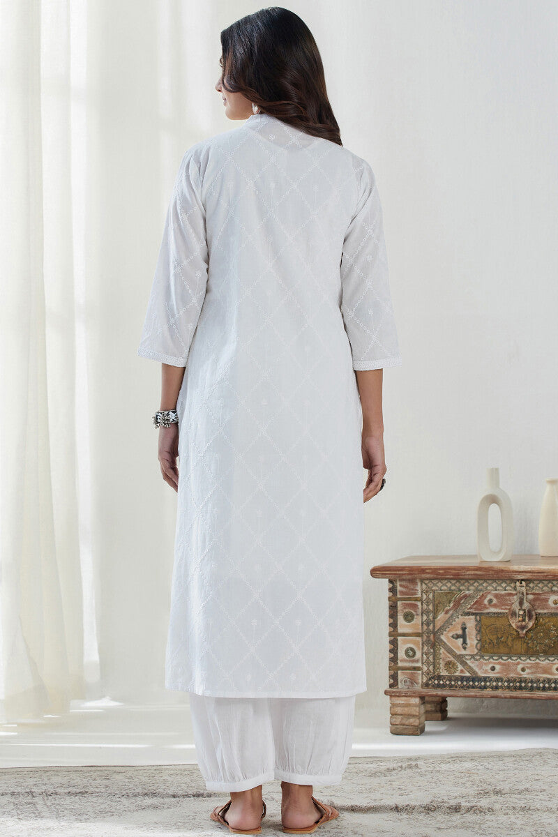 Raahat Seerat Schiffli Kurta