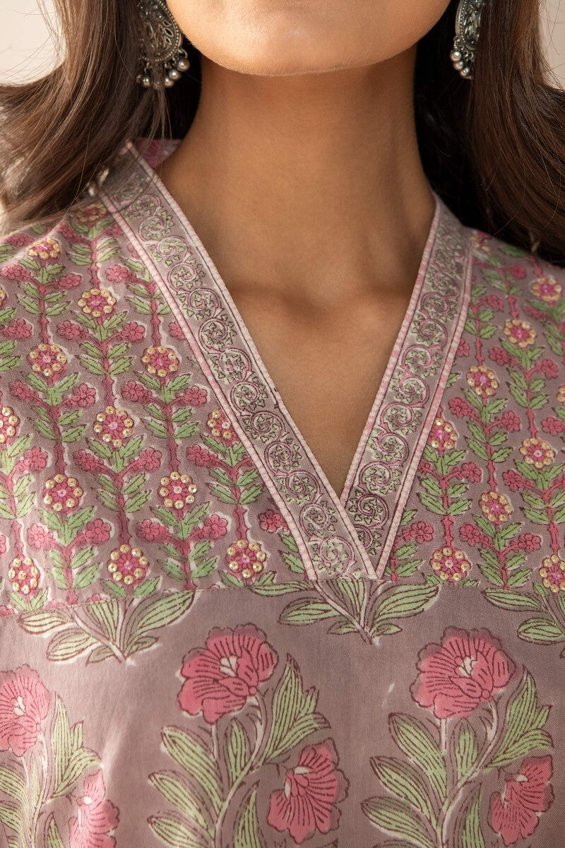 Gulbarg Zeenat Sanganeri Kurta