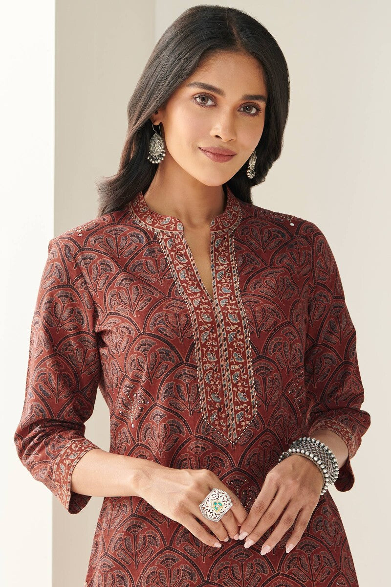 Sehra Samira Ajrak Kurta