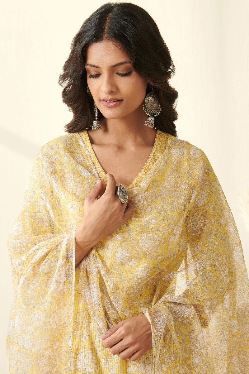 Isfahan Ferhia Sanganeri Kota Dupatta