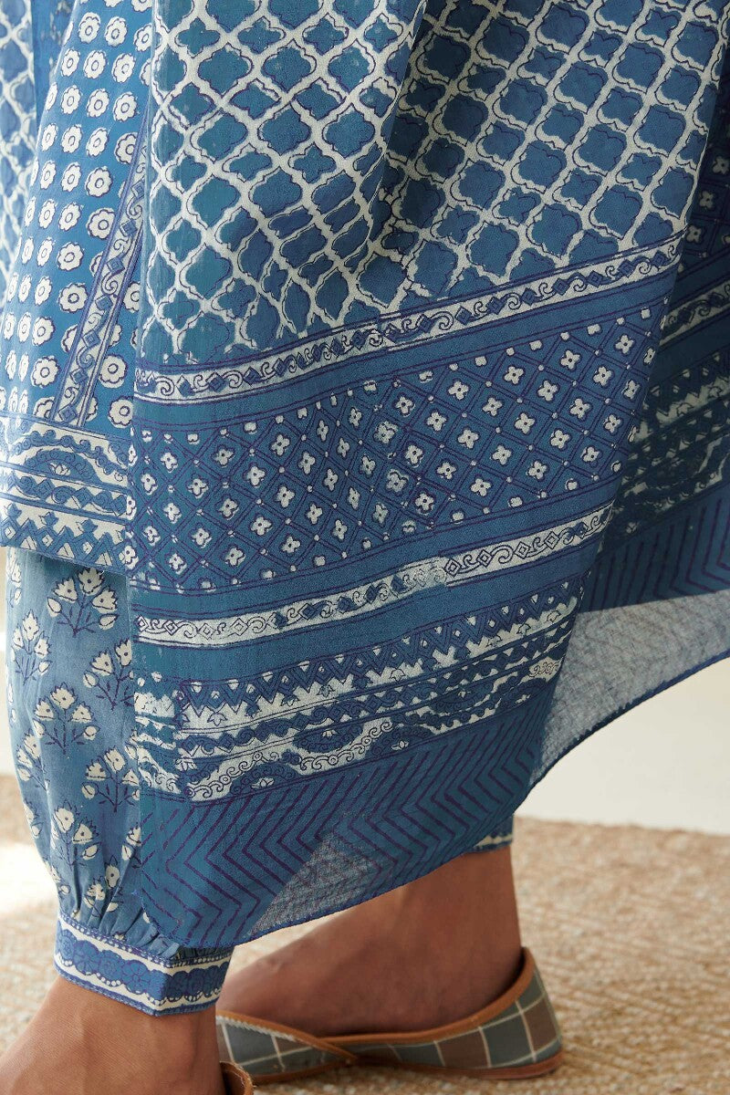 Sehra Heer Indigo Dupatta