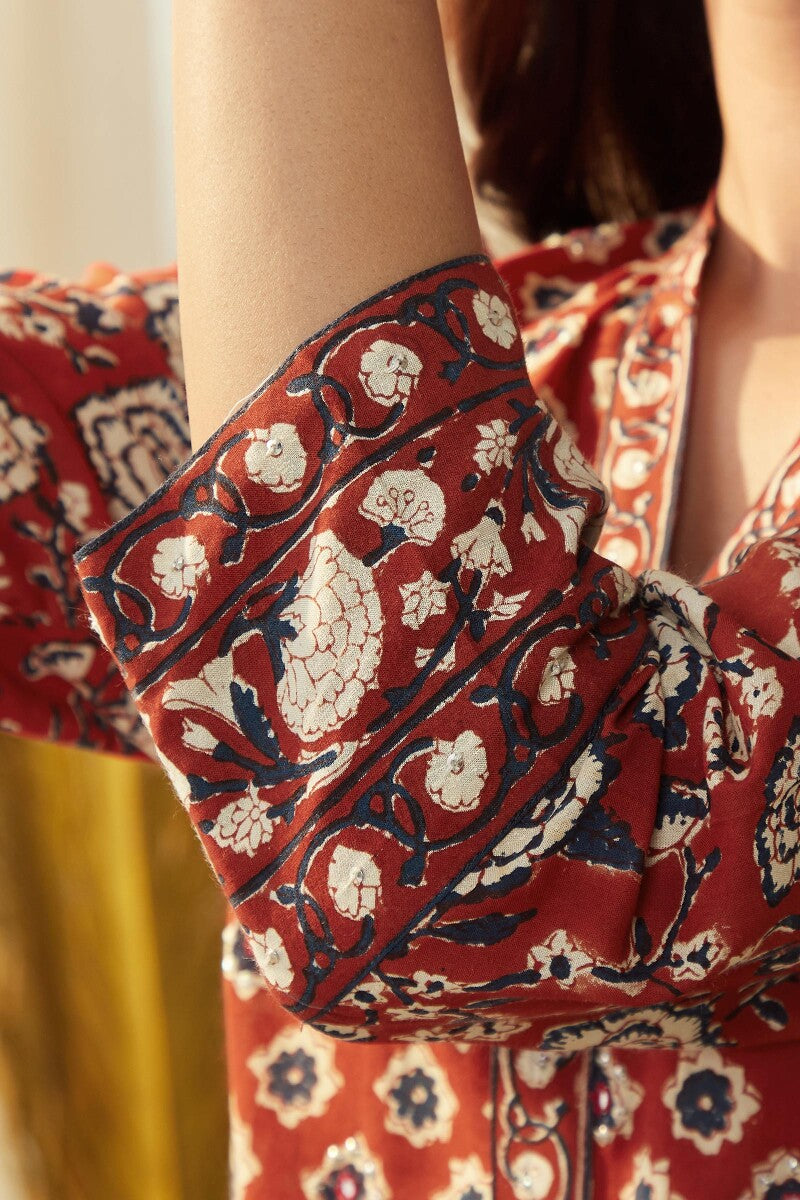 Sehra Mirza Bagru Viscose Kurta