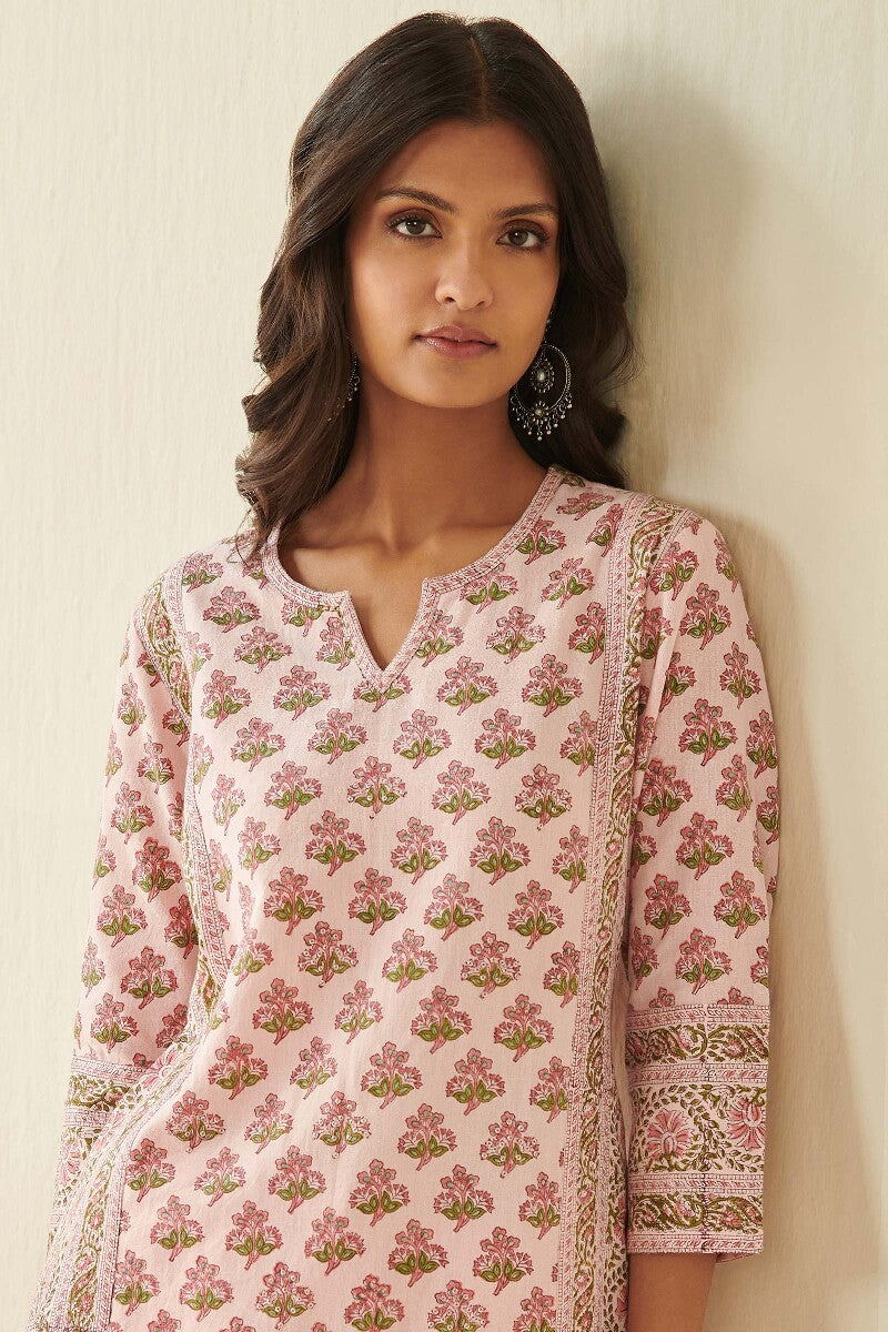 Naadirah Saima Cotton Flax Kurta