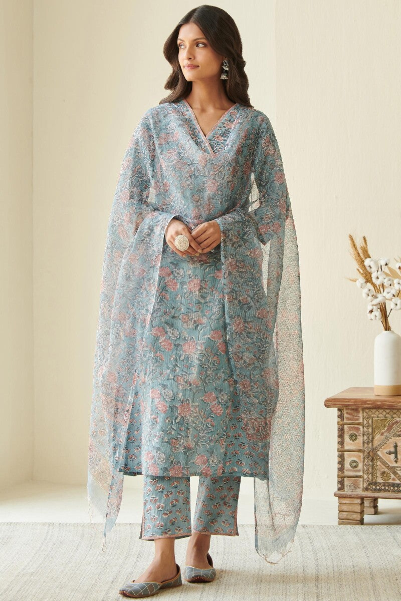 Nasrine Zarina Sanganeri Kota Dupatta