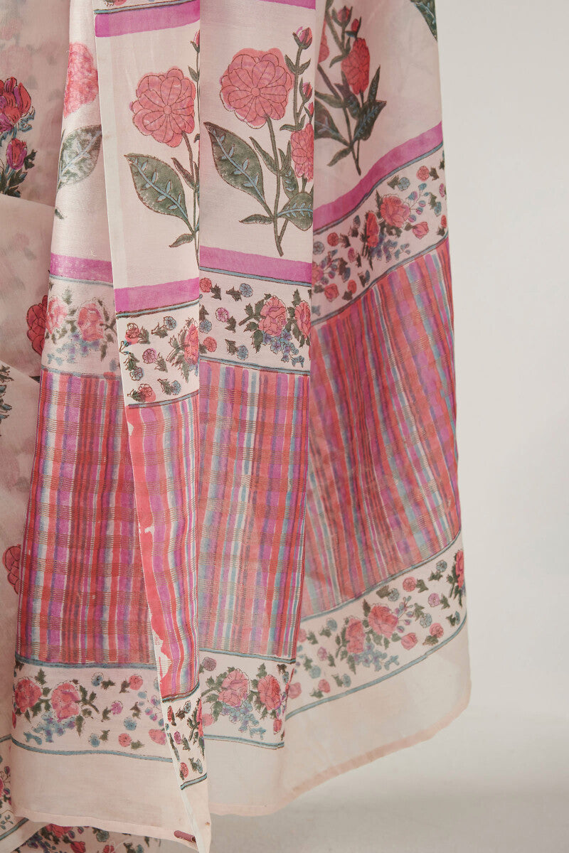 Gulbarg Zoraya Chanderi Saree