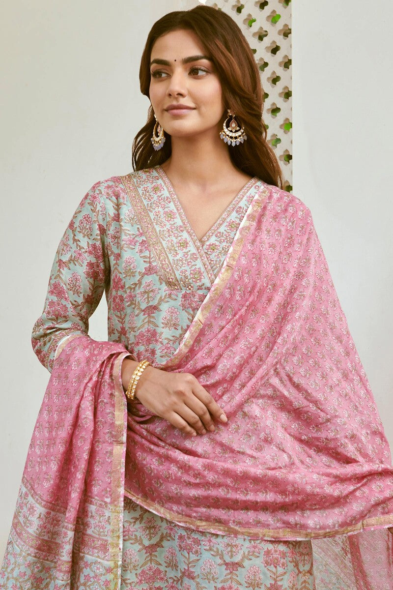 Mehrunissa Shazia Chanderi Kurta