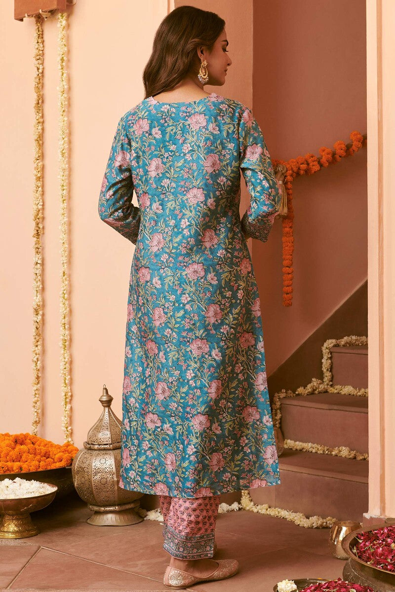 Mehrunissa Kiara Chanderi Kurta