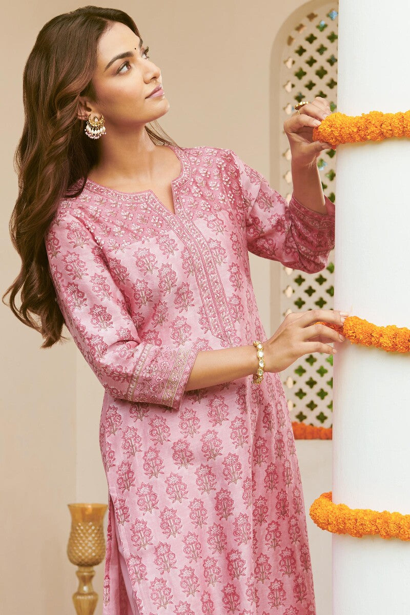 Mehrunissa Aliah Chanderi Kurta