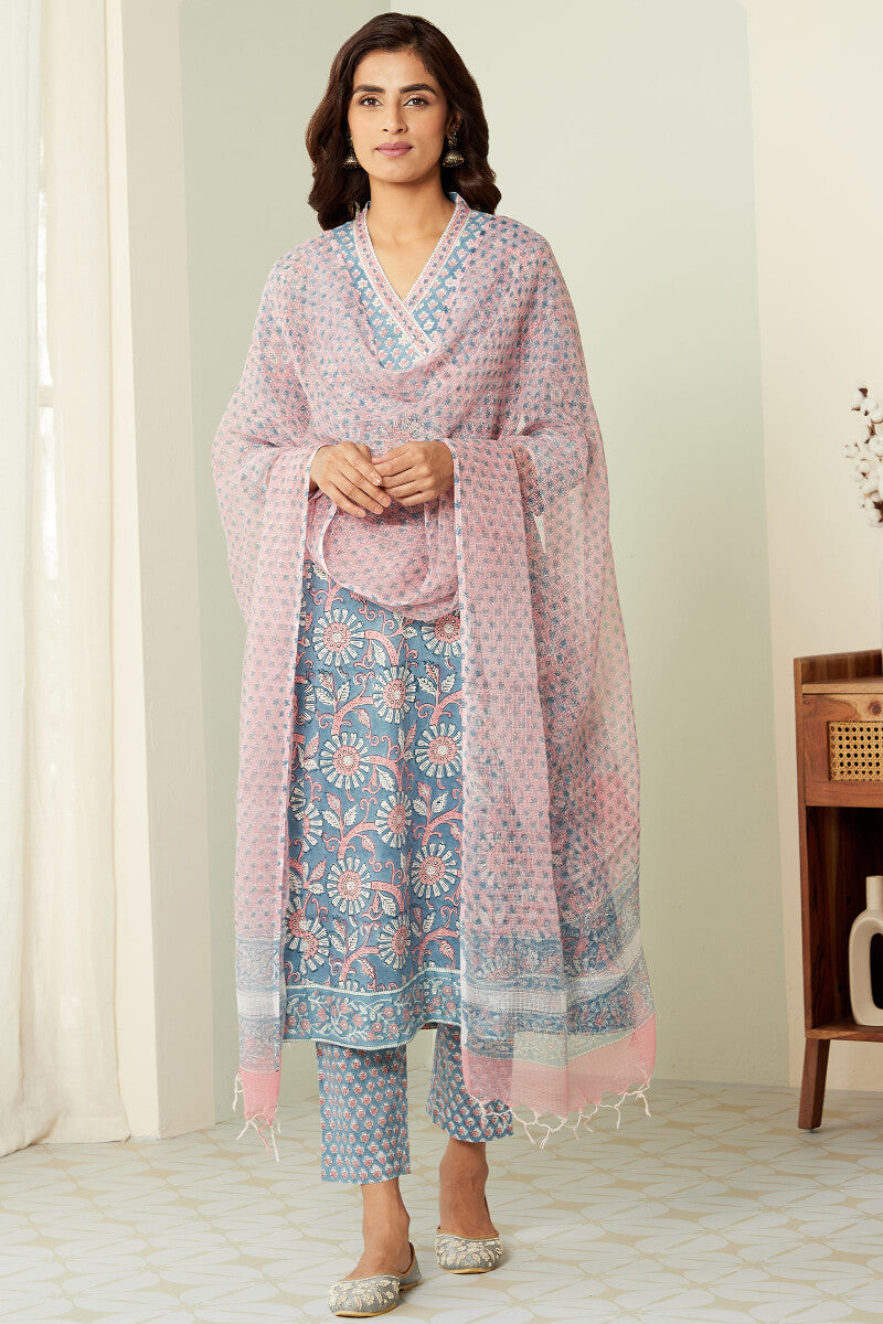 Nausheen Zeenat Sanganeri Narrow Pants