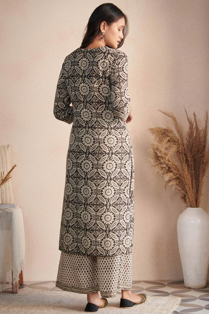 Sehra Sameera Bagru Kurta