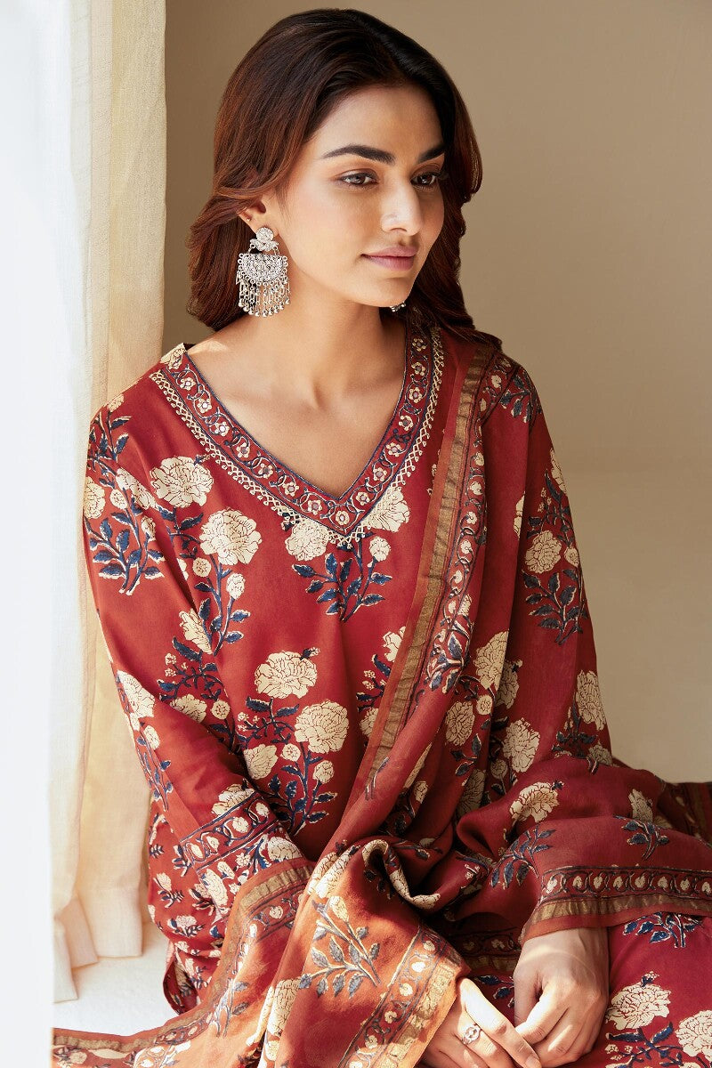 Sehra Rehmat Bagru Kurta