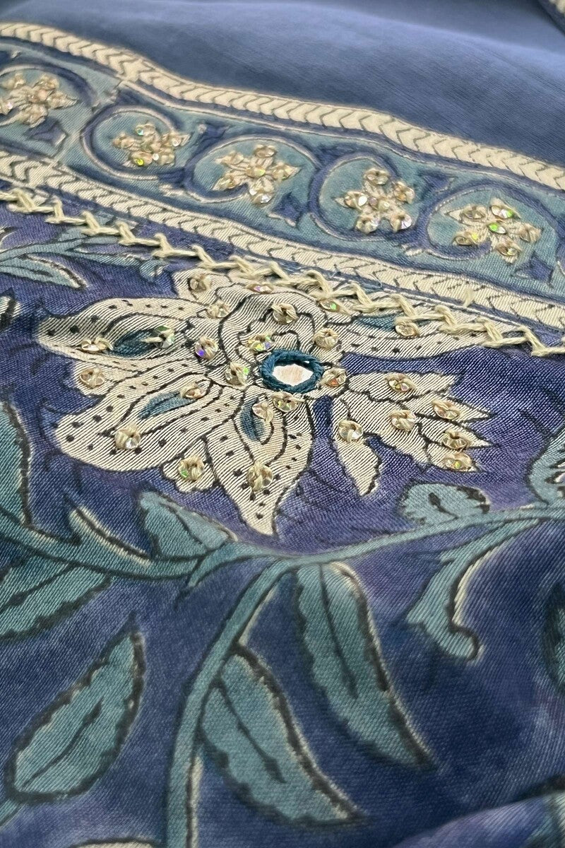 Mehrunissa Maiwa Chanderi Kurta