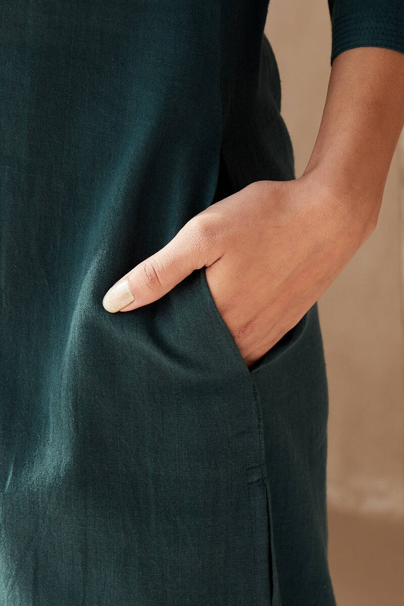 Roza Seher Teal Kurta