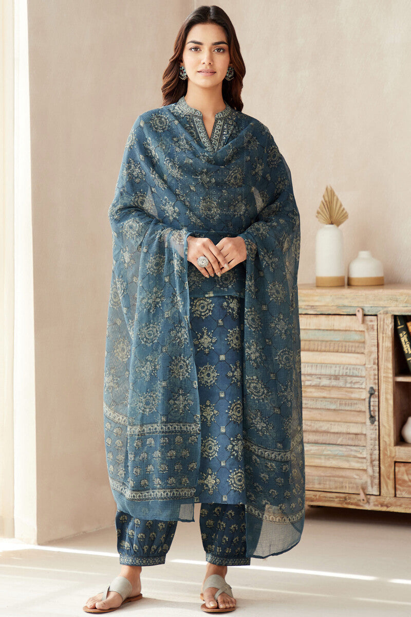 Sehra Kashida Akola Kurta