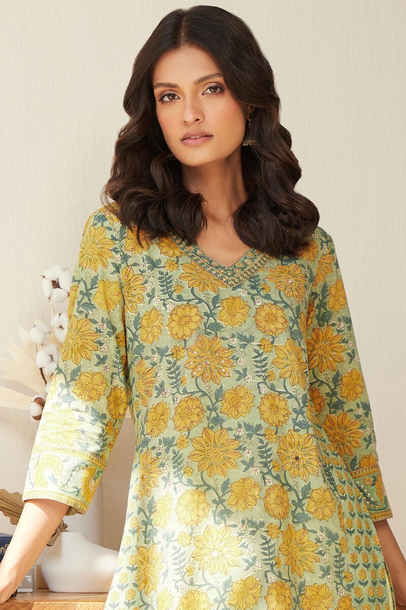 Gulshan Bagh Suhana Sanganeri Kurta