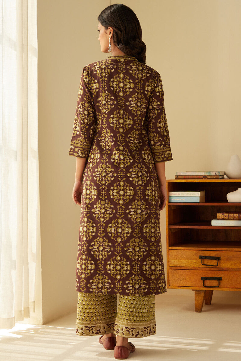 Sehra Ruhi Bagru Kurta