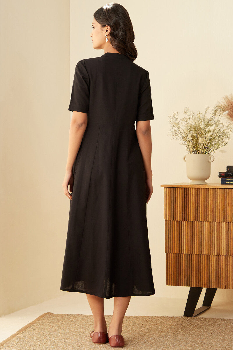 Roza Inara Black Dress