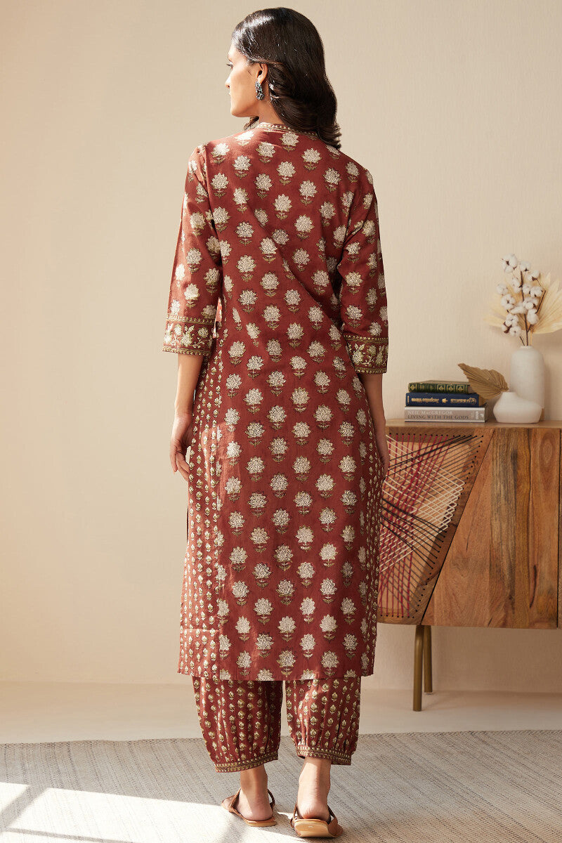 Sehra Aiza Bagru Kurta