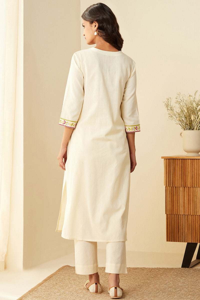 Rosheen Seher Cream Kurta