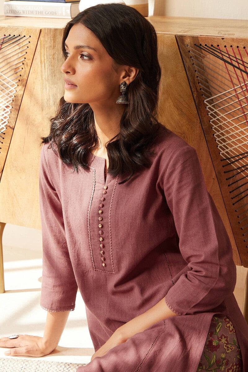 Roza Seher Mauve Kurta