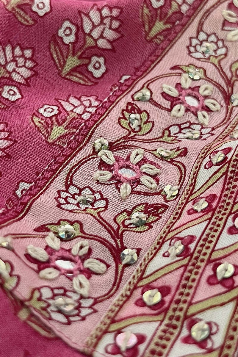 Rosheen Mahi Sanganeri Kurta