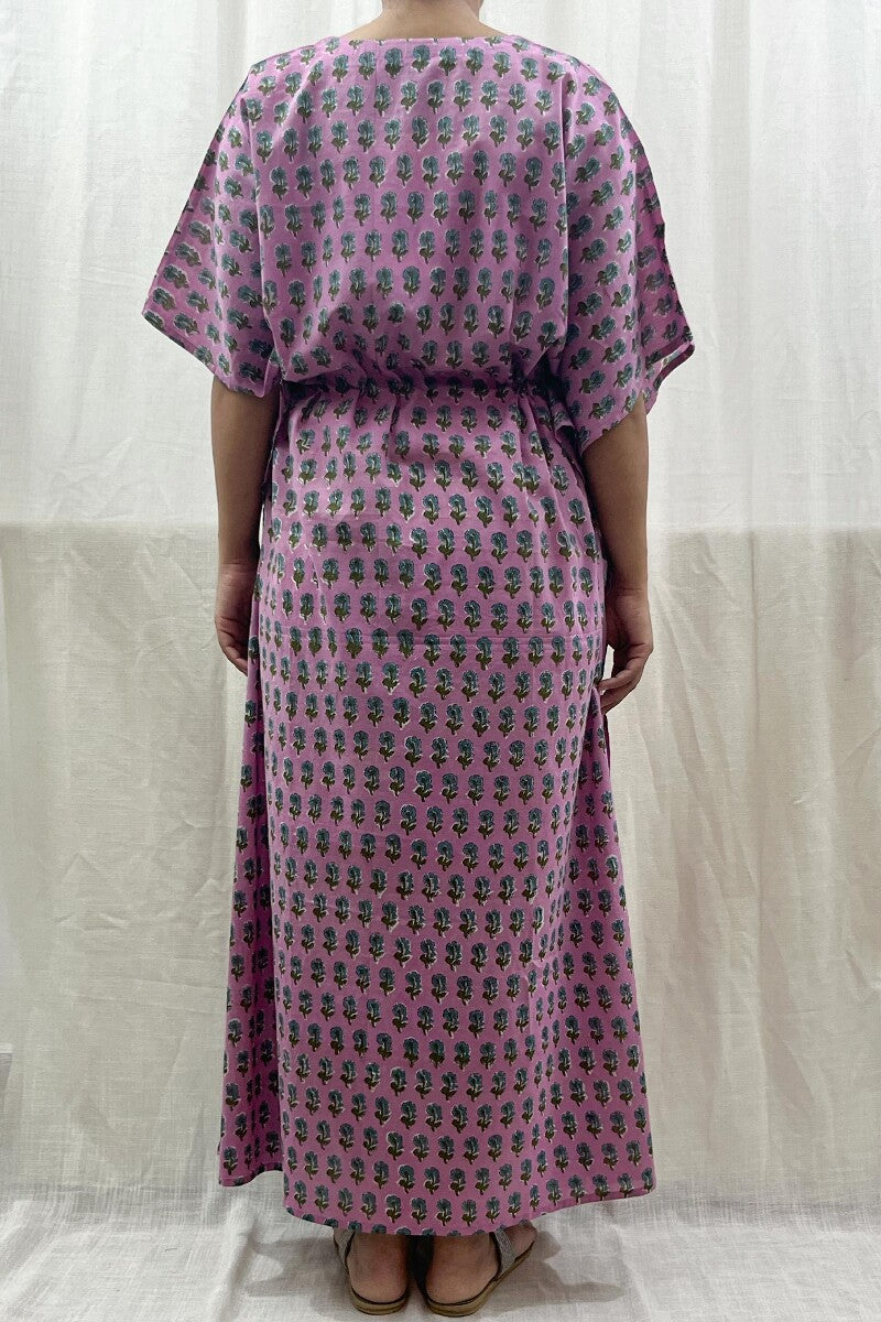 Purple Handcrafted Kaftan