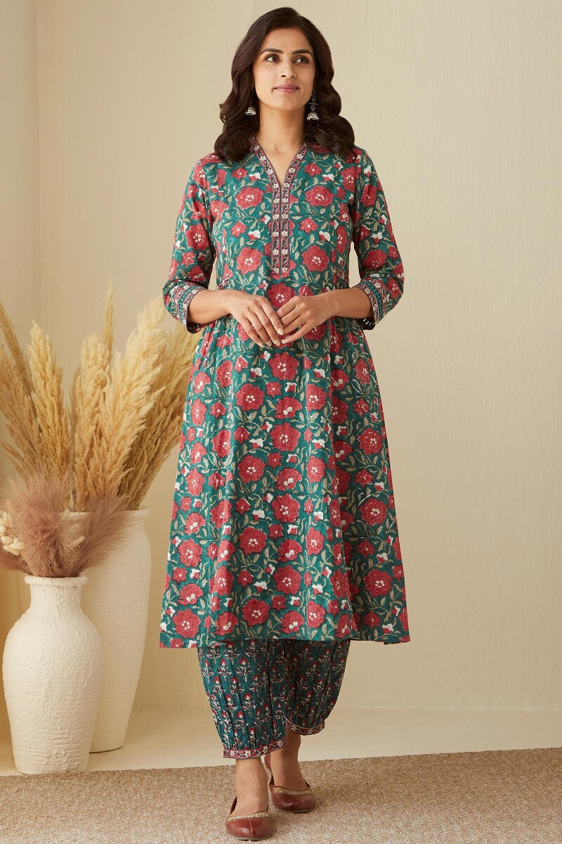 Zahira Farah Sanganeri Kurta