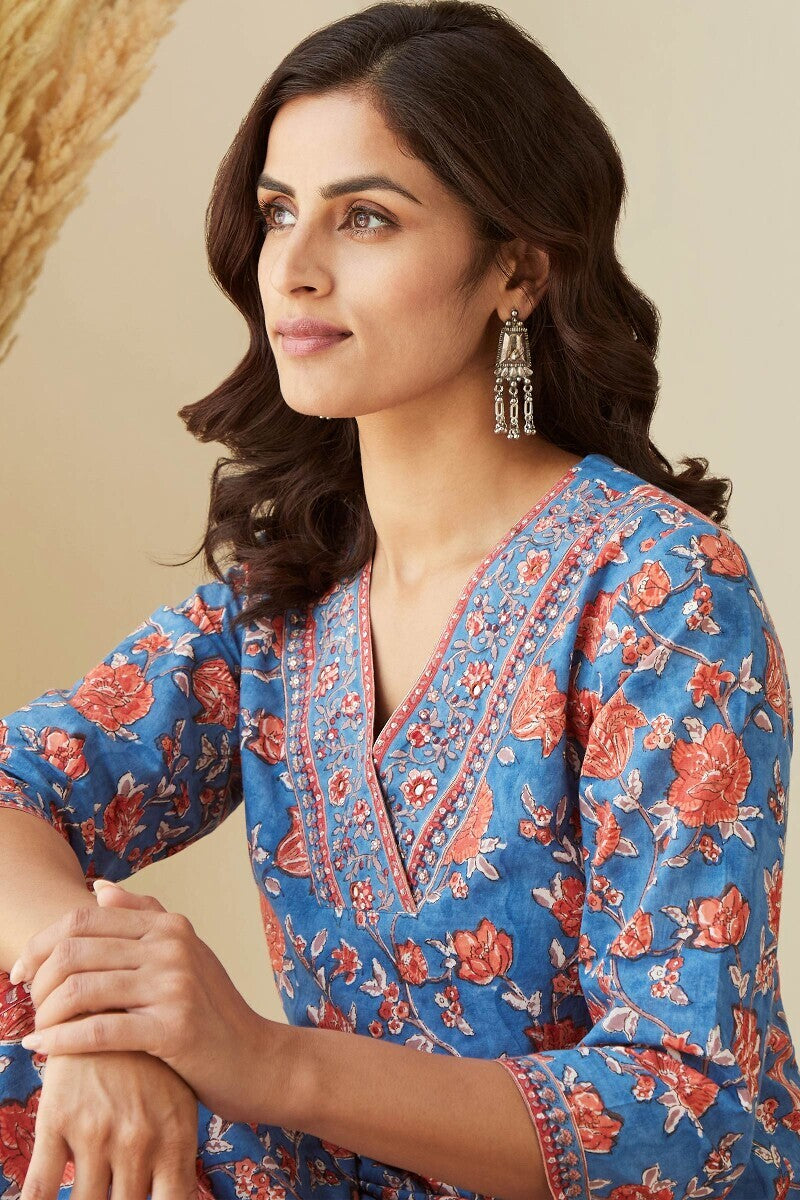 Rosheen Mariah Sanganeri Kurta