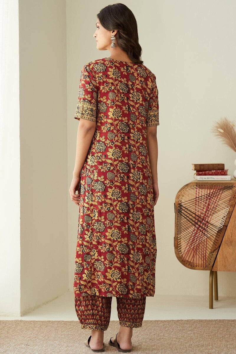 Sehra Sumeera Bagru Kurta