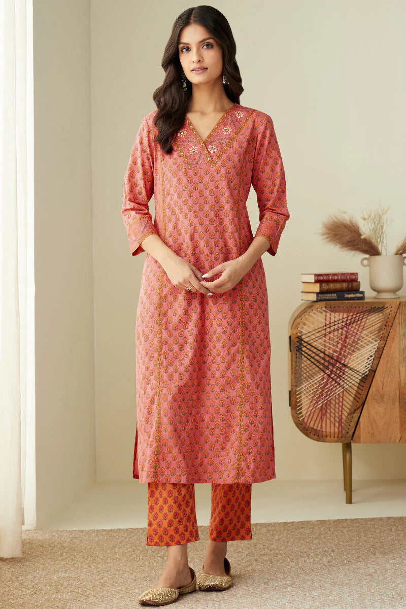 Gauhar Tira Sanganeri Kurta