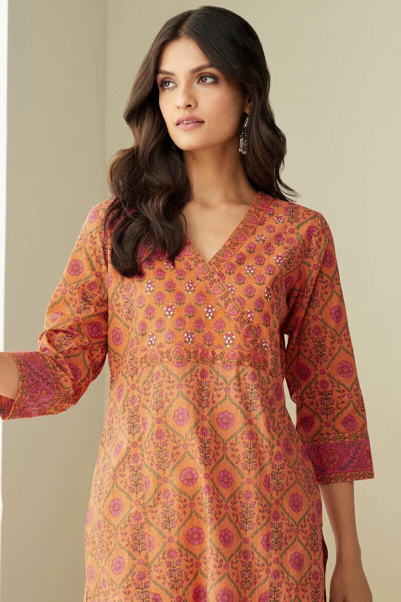 Gauhar Safina Sanganeri Kurta