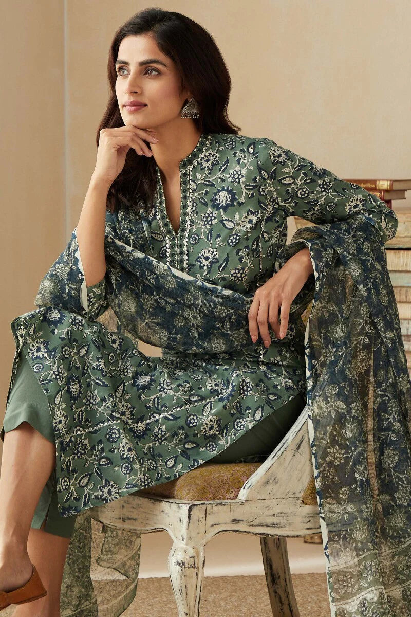 Gauhar Zoya Bagru Kurta