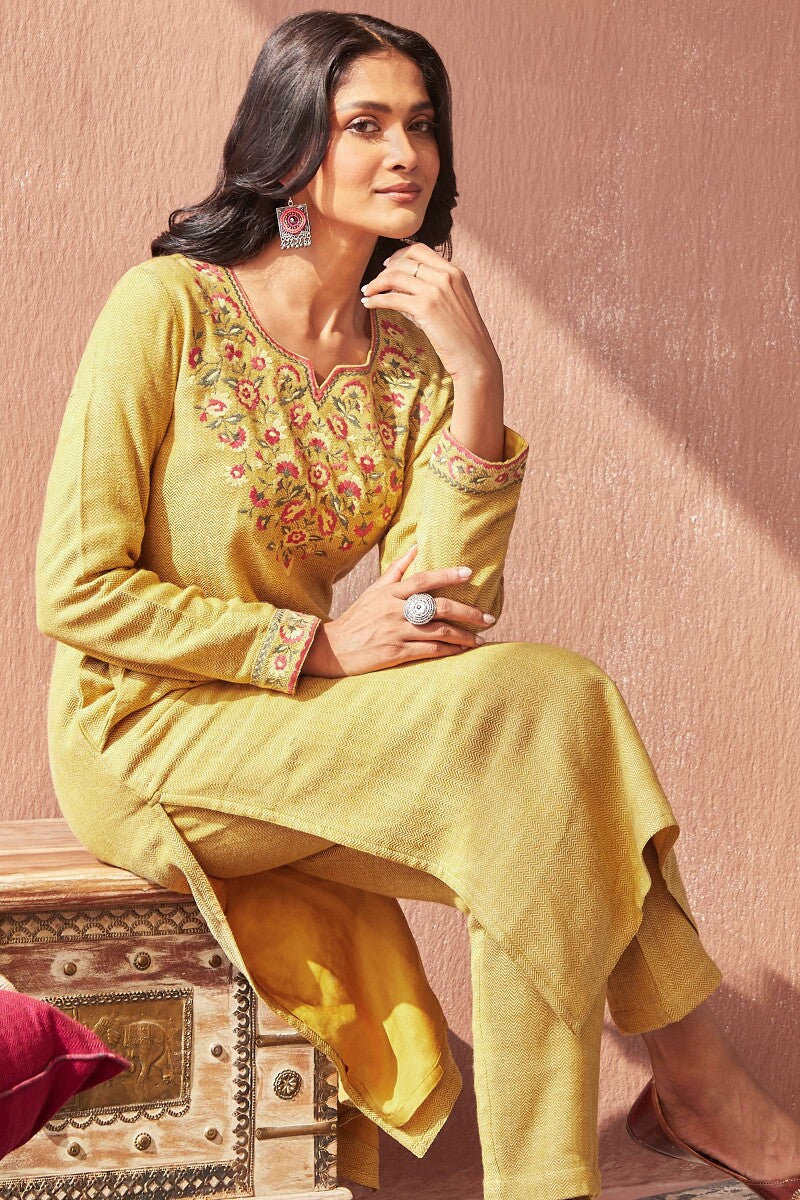 Naadirah Farhat Faux Wool Kurta