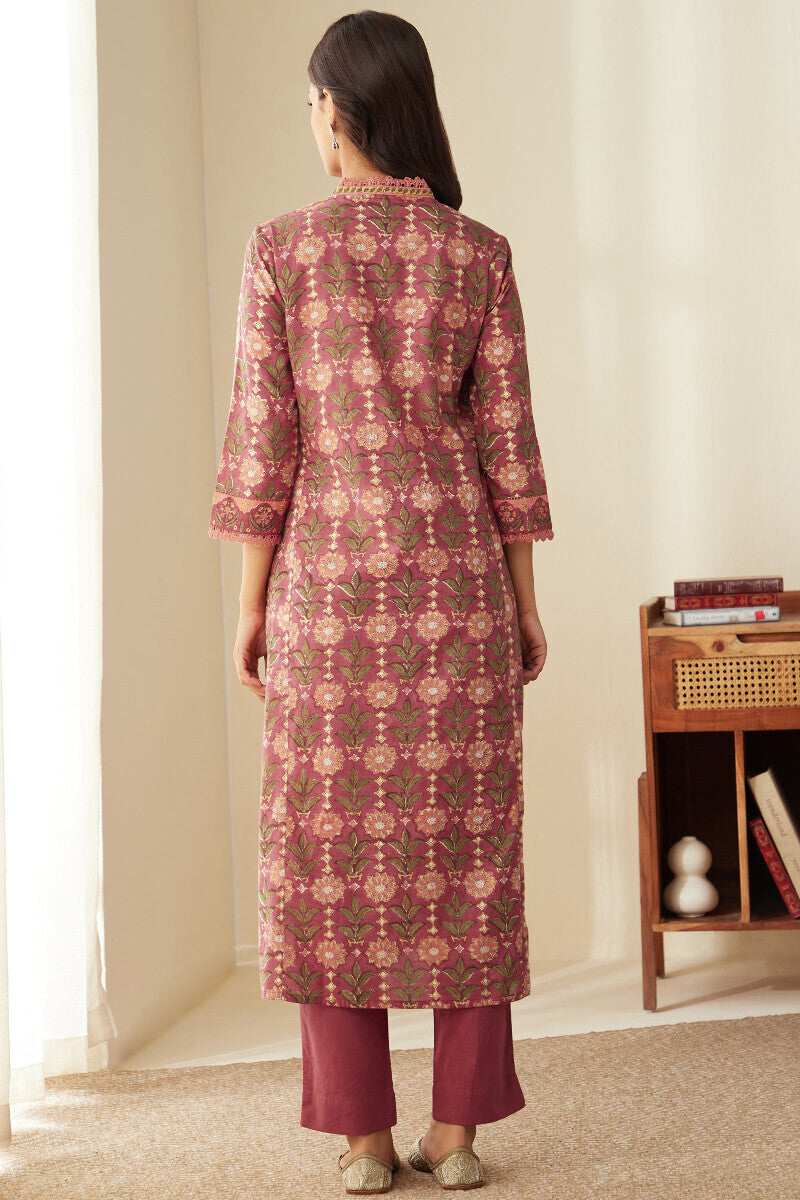 Rosheen Rafiya Sanganeri Kurta