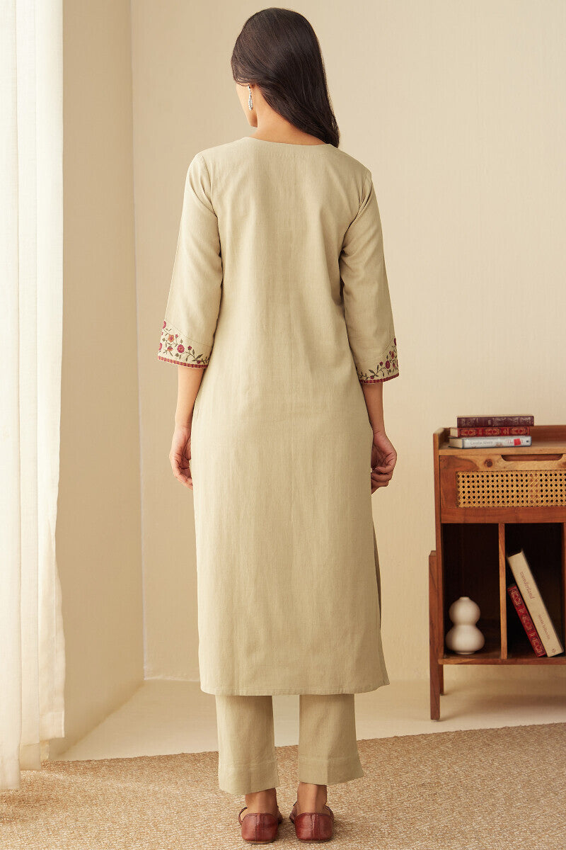 Rosheen Farah Beige Kurta