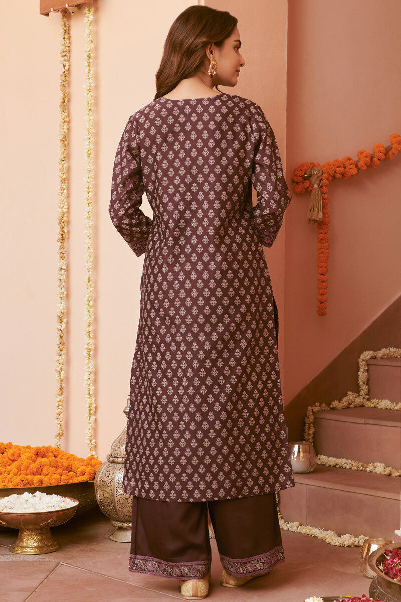 Mehrunissa Inaaya Chanderi Kurta