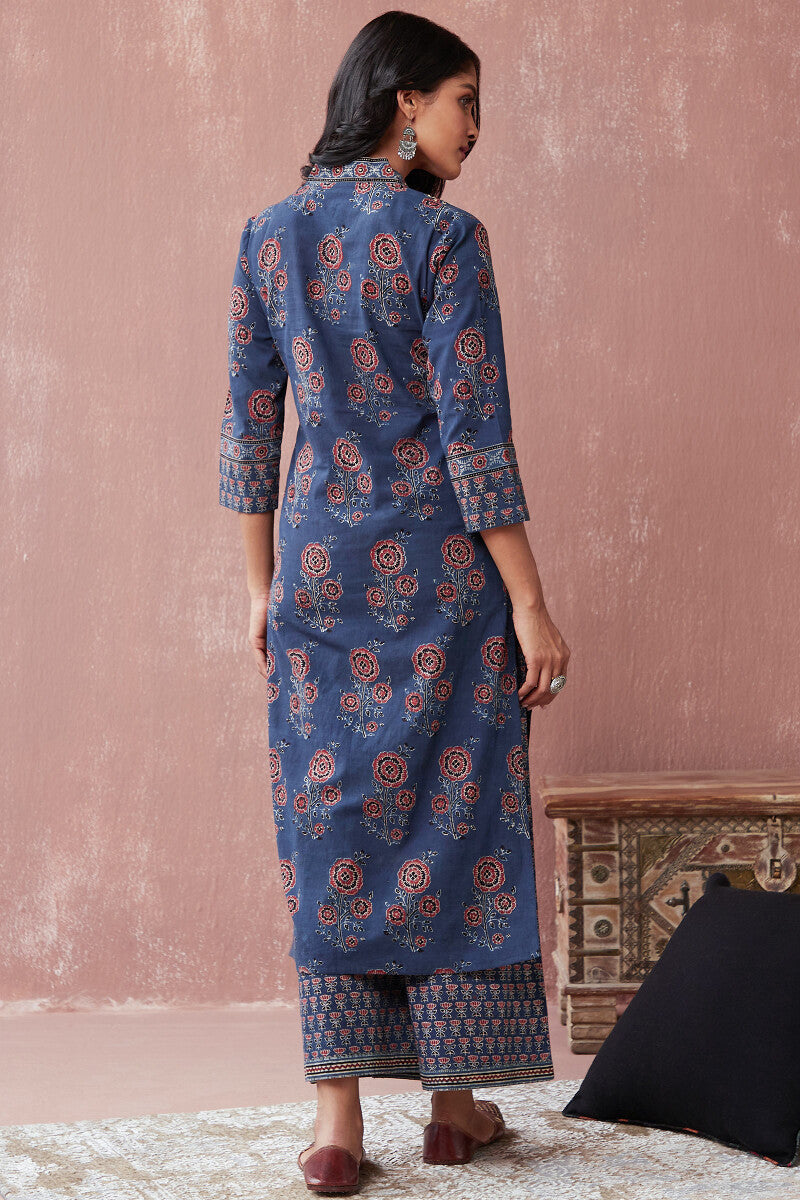 Sehra Zafina Ajrak Kurta