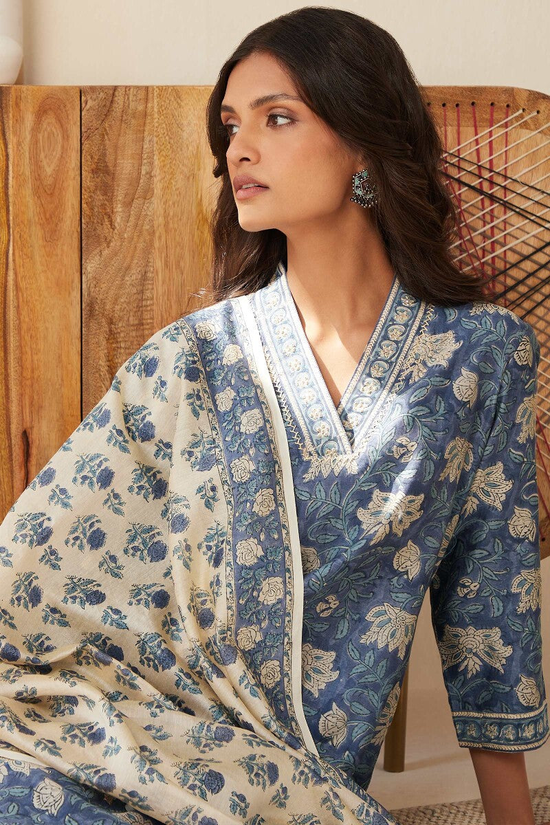 Mehrunissa Maiwa Chanderi Kurta