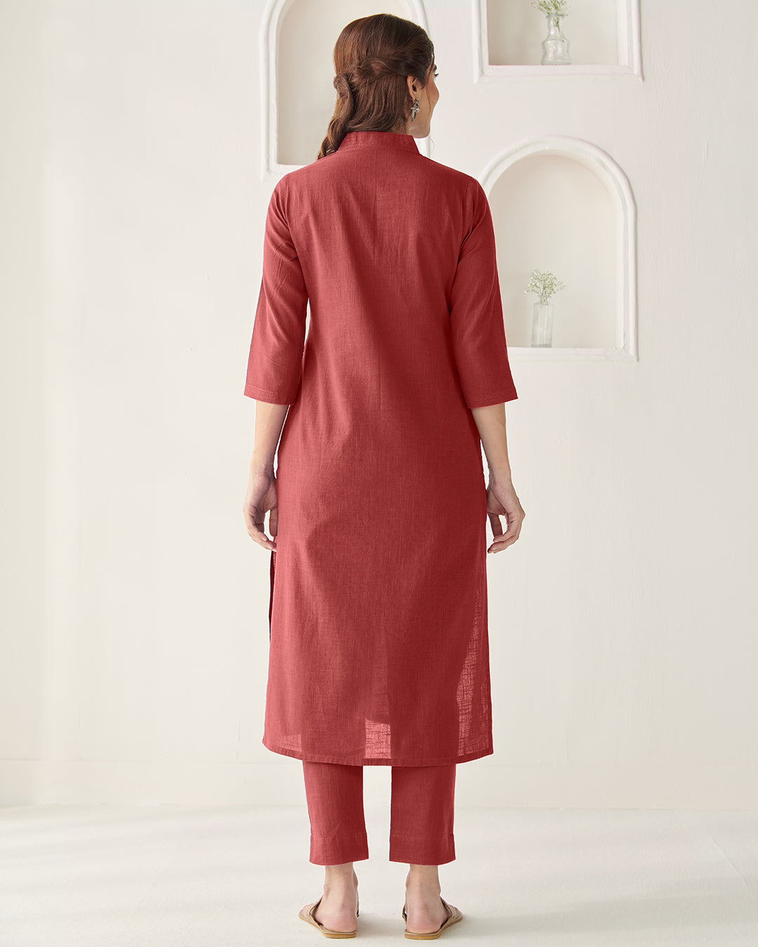 Roza Faraz Alta Red Kurta