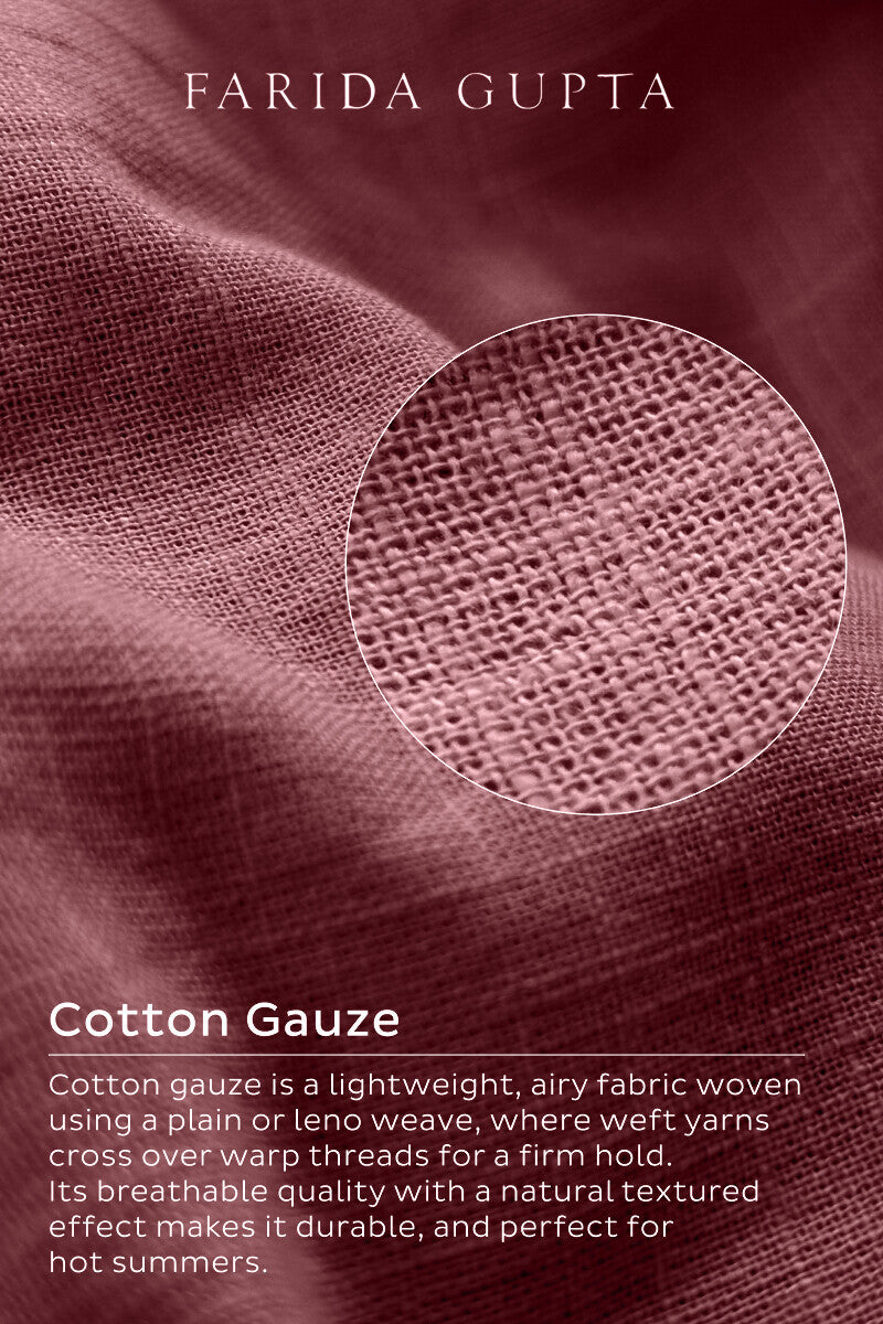 Roza Zara Mauve Kurta