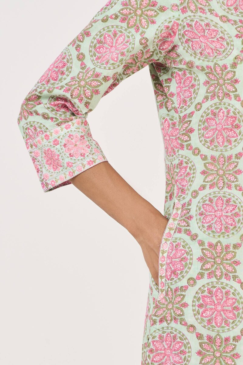 Roz Meher Zeinab Sanganeri Short Kurta