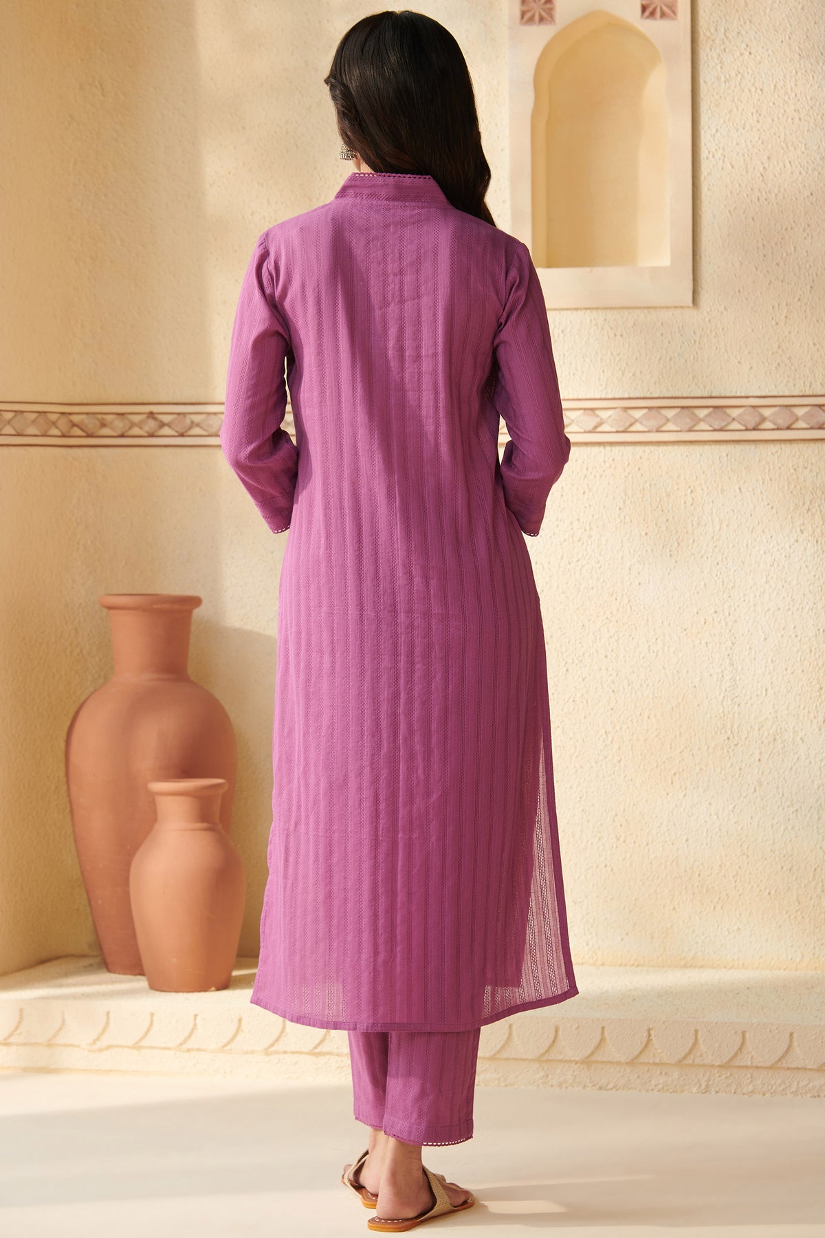 Roza Raziya Purple Kurta