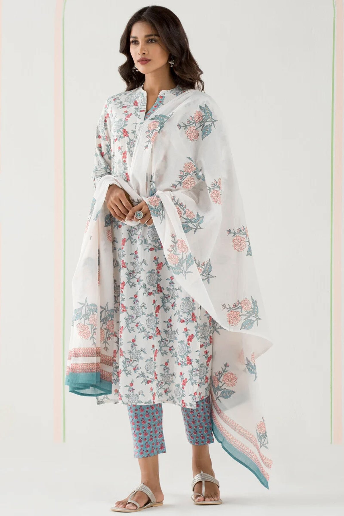 Gulbarg Jia Sanganeri Kurta